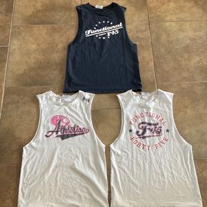 3- F45 muscle tanks